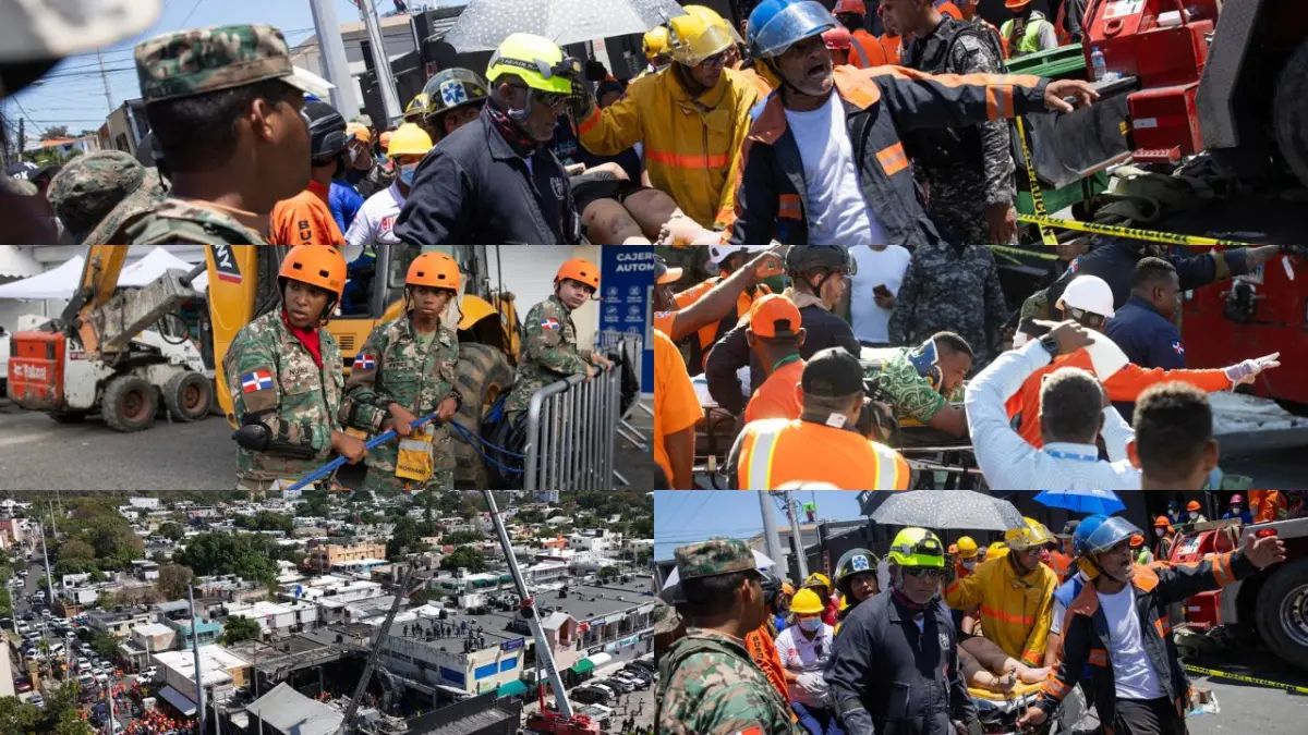 “Casi 102 llamadas a las autoridades”: Cronología de labores de búsqueda a víctimas del trágico derrumbe en el Jet Set