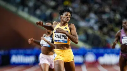 Marileidy Paulino consigue segundo lugar en los 200 metros del Grand Slam Track
