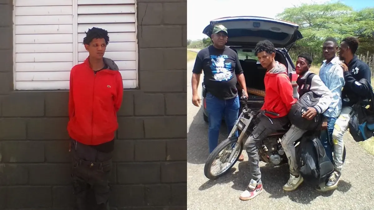 Motociclista detenido en tres ocasiones transportando indocumentados en Montecristi
