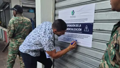 Pro Consumidor clausura negocios en Boca Chica por no cumplir con medida