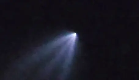 Video: Captan objeto luminoso en Dajabón