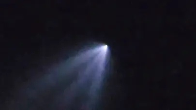 Video: Captan objeto luminoso en Dajabón