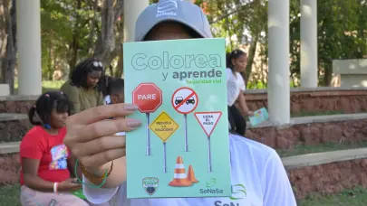 SeNaSa fomenta educación vial con charla divertida para niños y familias