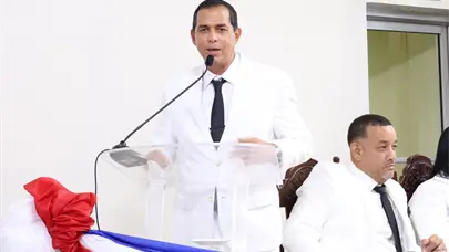 Alcalde de Haina Osvaldo Rodríguez presenta memorias de gestión 2024-2025