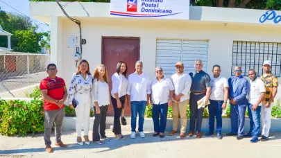 INPOSDOM inicia en provincias Valverde y Montecristi su Plan Nacional de Remozamiento y Recuperación de Estafetas Postales