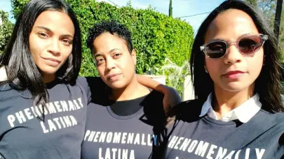 Zoe Saldaña y sus hermanas sobre la tragedia en el Jet Set: Nuestros corazones están rotos