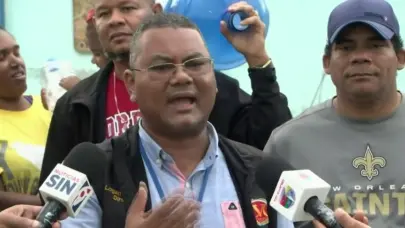 Residentes de la Ciudad Juan Bosch protestan por falta de servicios b&aacute;sicos