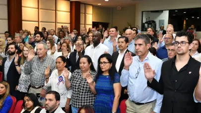 Más extranjeros asumen nacionalidad dominicana; Faride Raful juramenta 82 ciudadanos