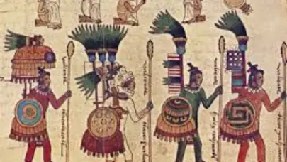 Los aztecas mantenían grandes redes comerciales de obsidiana