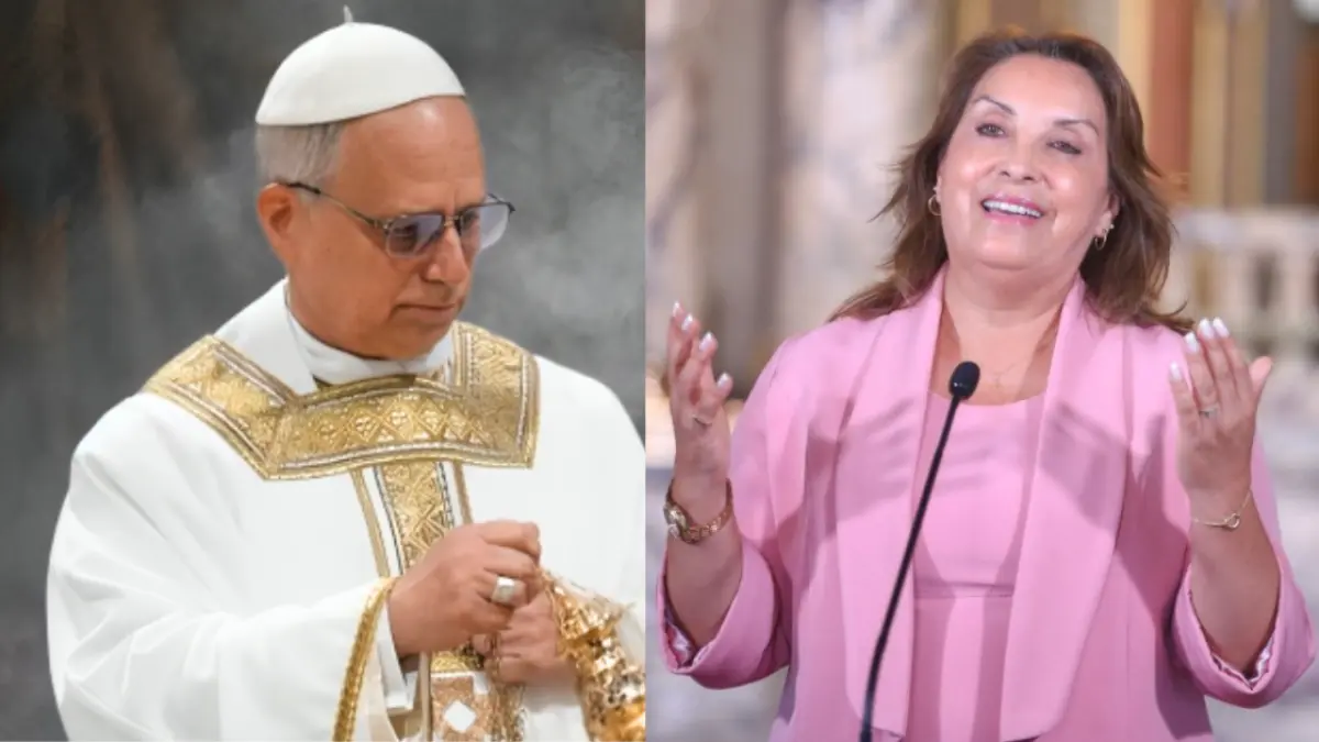 Boluarte pide permiso para asistir a la misa de inicio del pontificado del papa León XIV