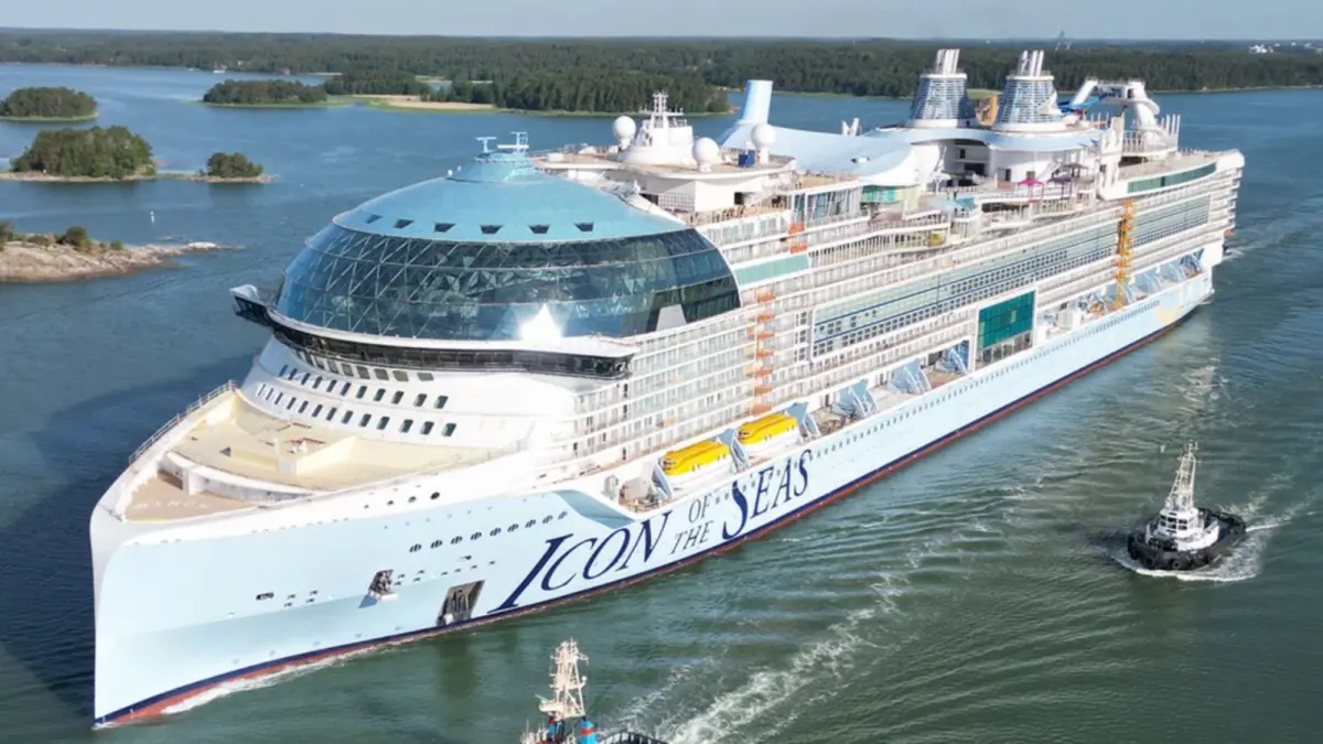 Icon of the Seas, el crucero más grande del mundo, arriba por primera vez a Puerto Rico