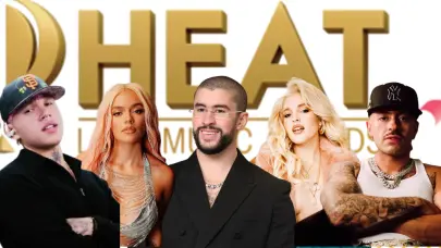 Farruko, Yailin La Más Viral y Beéle encenderán los HEAT Latin Music Awards 2025 en Medellín
