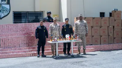 CESFRONT entrega a CECCOM 1,155,440 unidades de cigarrillos decomisadas en la frontera