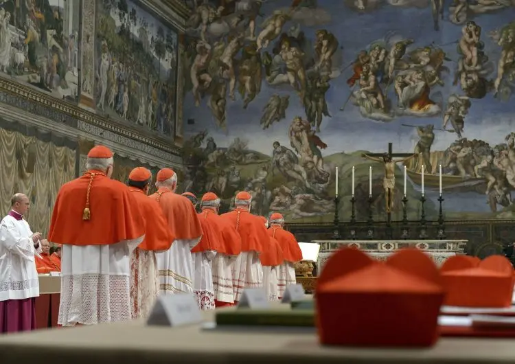 El día del aislamiento en el Vaticano