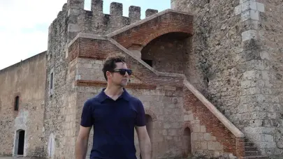 Tras presentar un show privado en RD, David Bisbal disfrutó de incógnito de la Zona Colonial