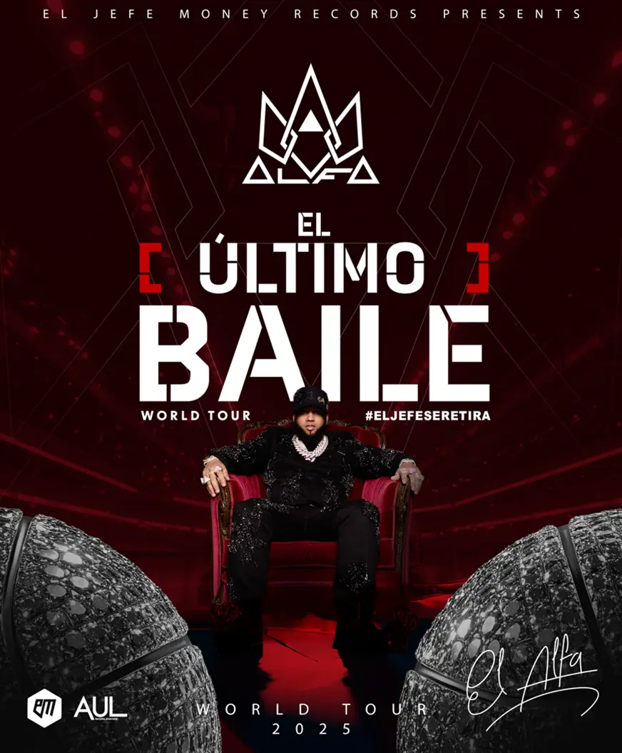El Alfa anuncia su retiro y presenta su última gira mundial “El Último Baile Tour”
