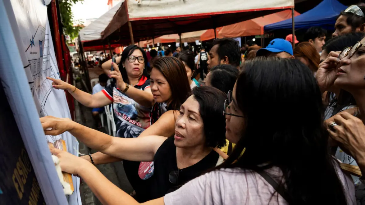 Los candidatos de Marcos Jr. y Duterte quedan igualados en los comicios al Senado filipino