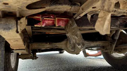 Incautan 76 mil cigarrillos de contrabando ocultos en el chasis de una camioneta en Santiago Rodríguez