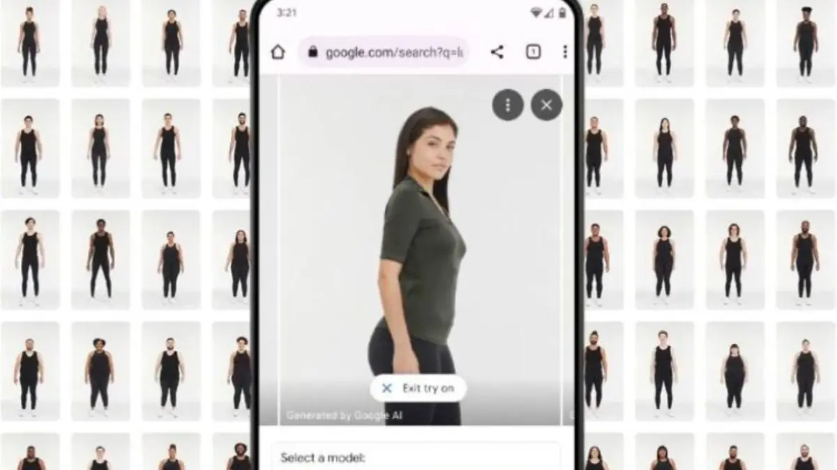 Google permite a los internautas probarse la ropa con una nueva herramienta de IA