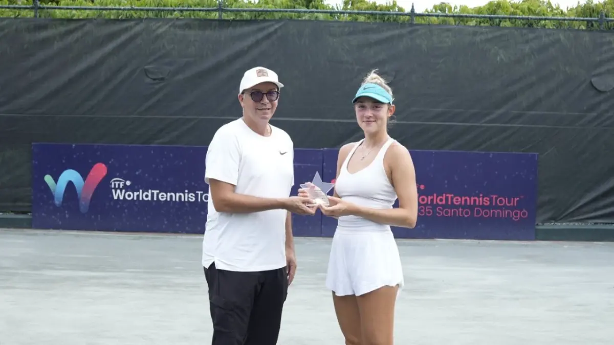 Katarina Jokic se corona campeona del Torneo W35 Santo Domingo tras maratónica final
