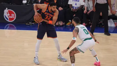 Los Knicks toman una ventaja de 3-1 sobre los Celtics  mientras Tatum se lesiona
