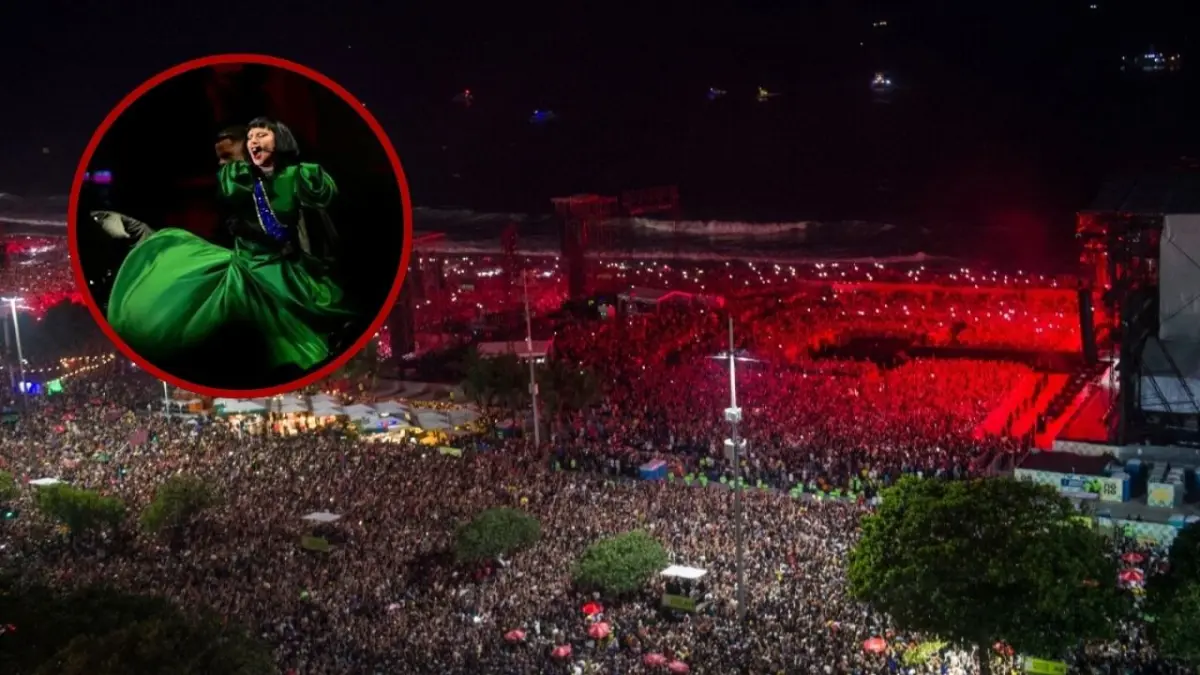 El histórico show de Lady Gaga en Río de Janeiro: reunió a más de 2 millones de personas