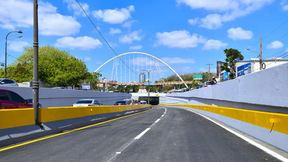 MOPC interviene puentes, túneles y elevados del GSD para mantenimiento