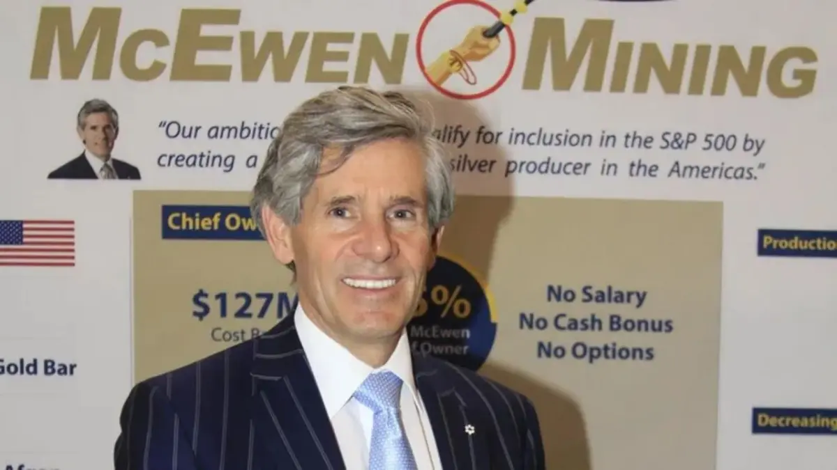 Canadiense McEwen prevé invertir 3.000 millones de dólares en mina de cobre en Argentina