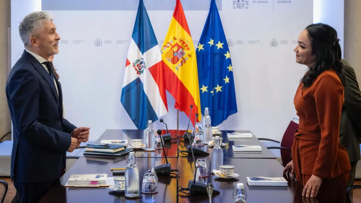 Ministra Faride Raful trata con su homólogo español estrategias sobre seguridad ciudadana y prevención de delitos