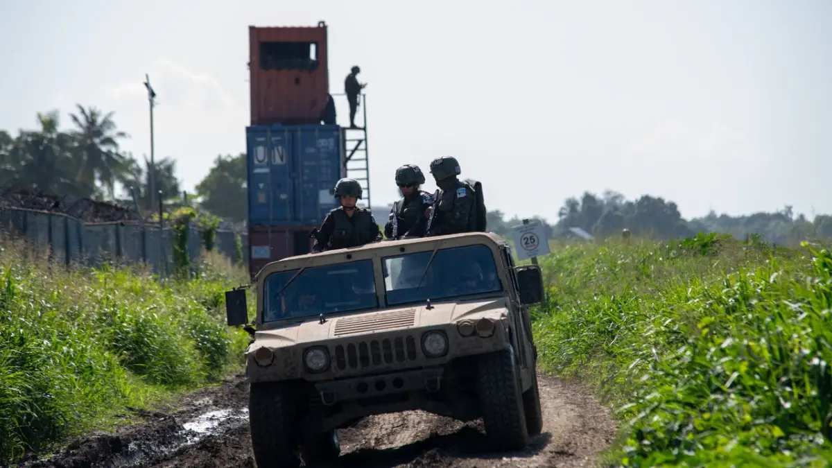 Misión en Haití se prepara ante emergencias con simulacro contra pandillas