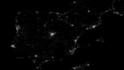 Satélites de la NASA capturan el apagón de abril en la península