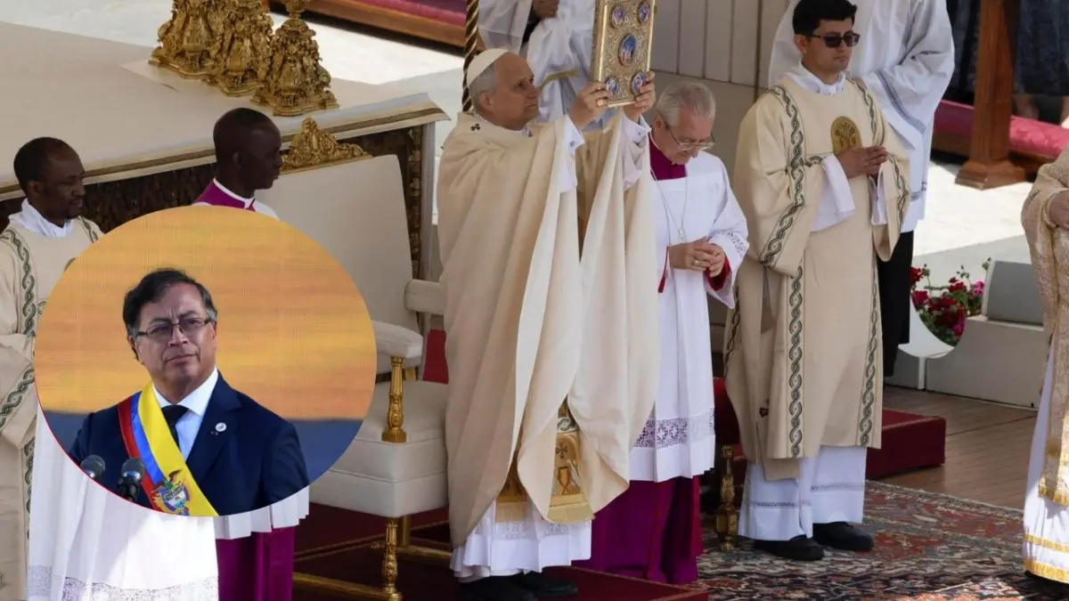 León XIV recibirá este lunes en audiencia al presidente de Colombia, Gustavo Petro