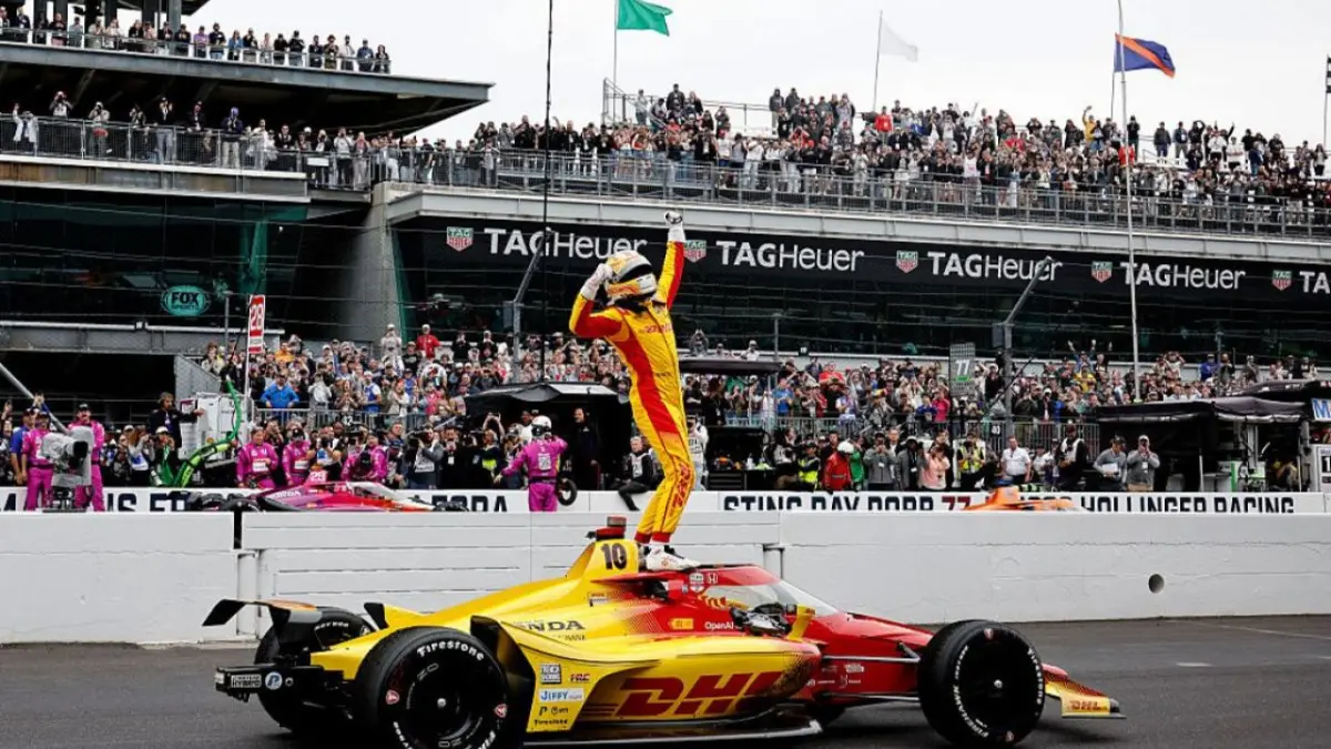 La victoria monumental de Álex Palou en las 500 Millas de Indianápolis