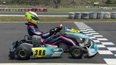 Axel Cabrera domina prácticas del Latinoamericano de Kartismo en Costa Rica