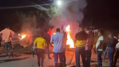 Rancho Arriba amanece en protesta por supuesta deuda millonaria del Ministerio de Agricultura