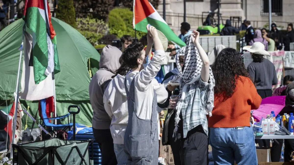 Al menos 80 detenidos tras jornada de protestas propalestinas en Universidad de Columbia