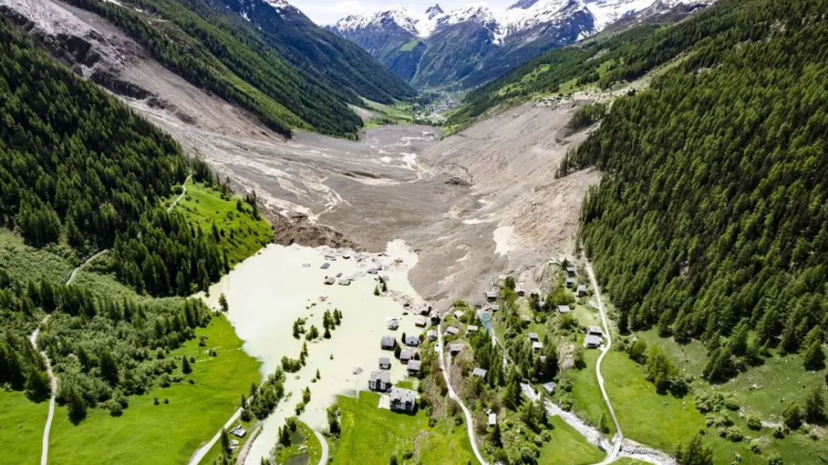 La alerta temprana salvó vidas cuando una avalancha sepultó un pueblo de montaña en Suiza