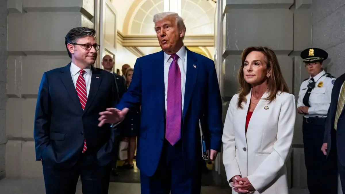 Trump va al Congreso para impulsar la unión republicana y la aprobación de su plan fiscal