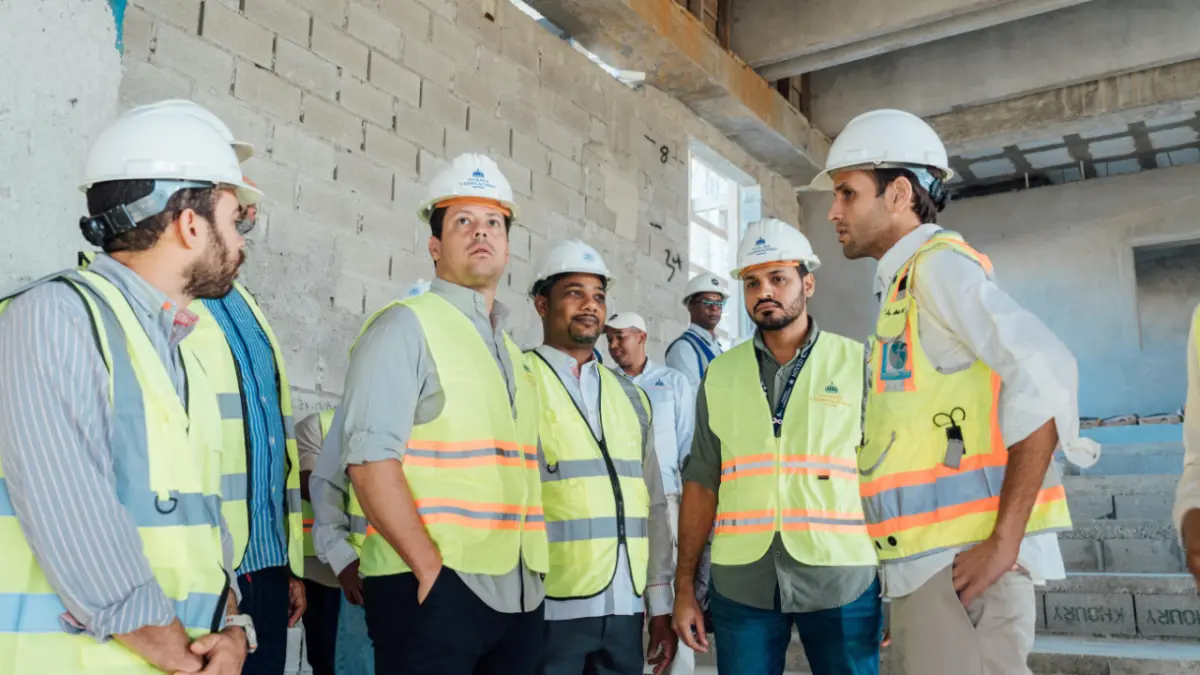 Ministro Carlos Bonilla realiza recorrido de supervisión en construcción de la UASD-Neiba