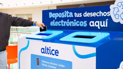 Altice amplía su red de recolección de desechos electrónicos en Ágora Mall