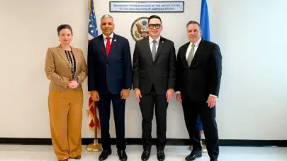 Diputados PARLACEN se reúnen con funcionarios del Departamento de Estado de EE.UU.