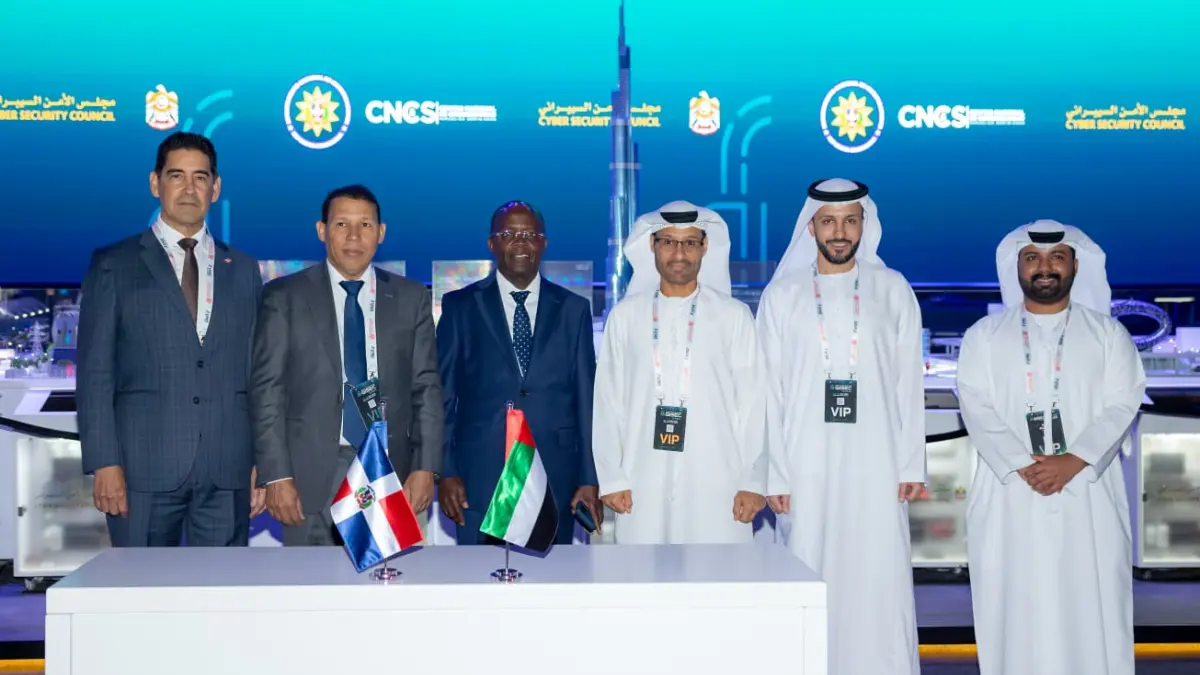 República Dominicana y Emiratos Árabes Unidos firman acuerdo de cooperación para fortalecer la ciberseguridad