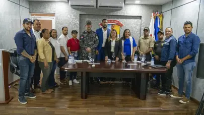 Lanzamiento de la Mesa de Seguridad Ciudadana y Género en la provincia de Azua , Municipio Estebania