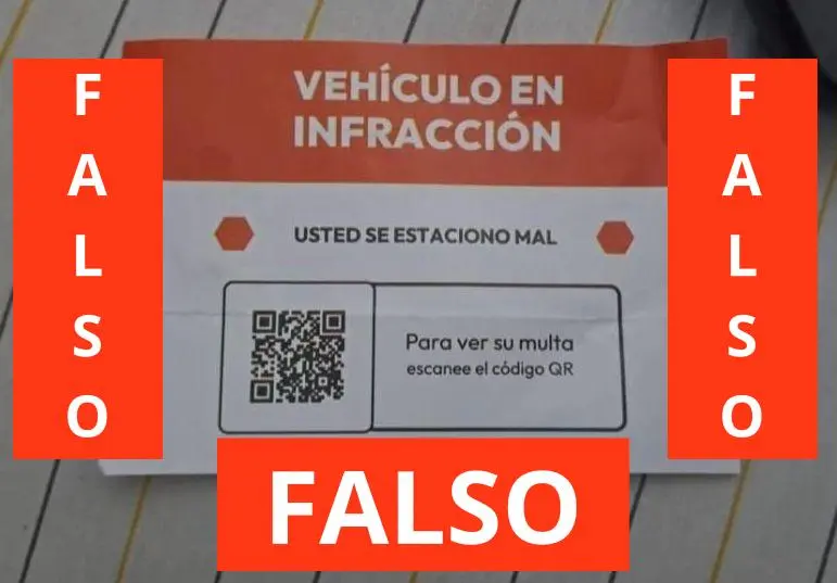 DIGESETT alerta conductores sobre uso indebido de calcomanías con QR para simular supuesta multa