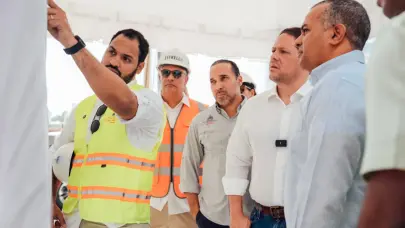 Ministro Bonilla supervisa construcción de Ciudad Judicial en Santo Domingo Oeste