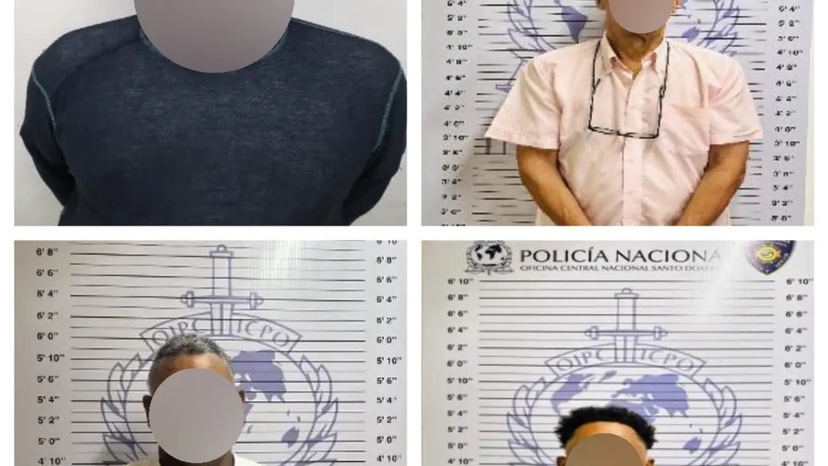 OCN-INTERPOL Santo Domingo arresta cuatro ciudadanos pedidos por la justicia nacional e internacional por diversos delitos