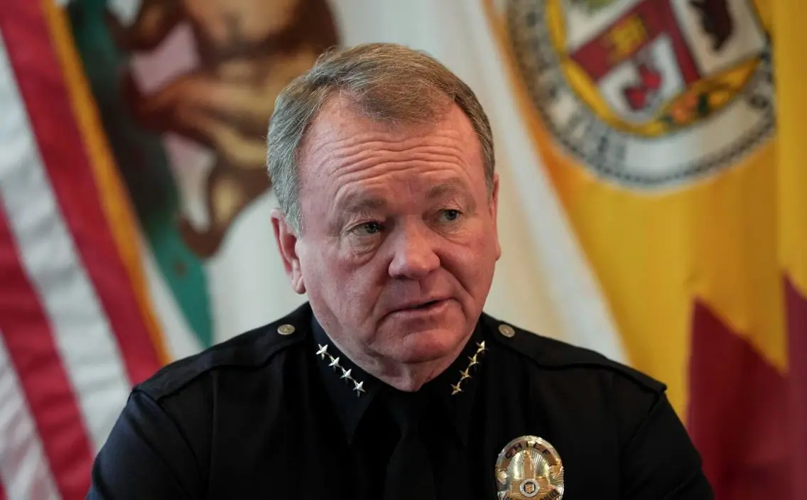 El jefe de la Policía de Los Ángeles espera manifestaciones sin precedentes este sábado