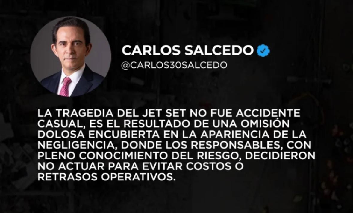 Declaración pública sobre negligencia y omisión en tragedia.