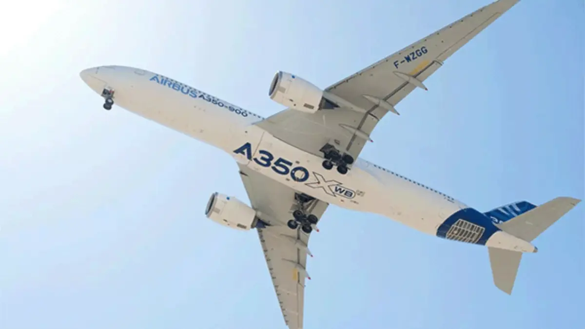 Airbus vende 18 A350, su avión de más largo alcance, a Starlux, Egyptair y MNG Starlines