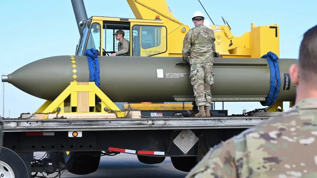 GBU-57: la clave para neutralizar la planta nuclear iraní más protegida